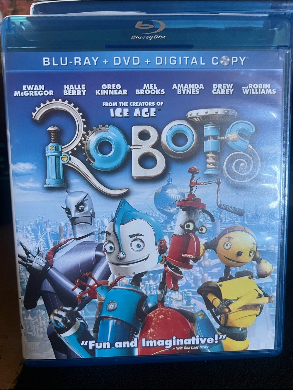 Robots Blu-ray + DVD + Digital Copy — Blue Cover Edition